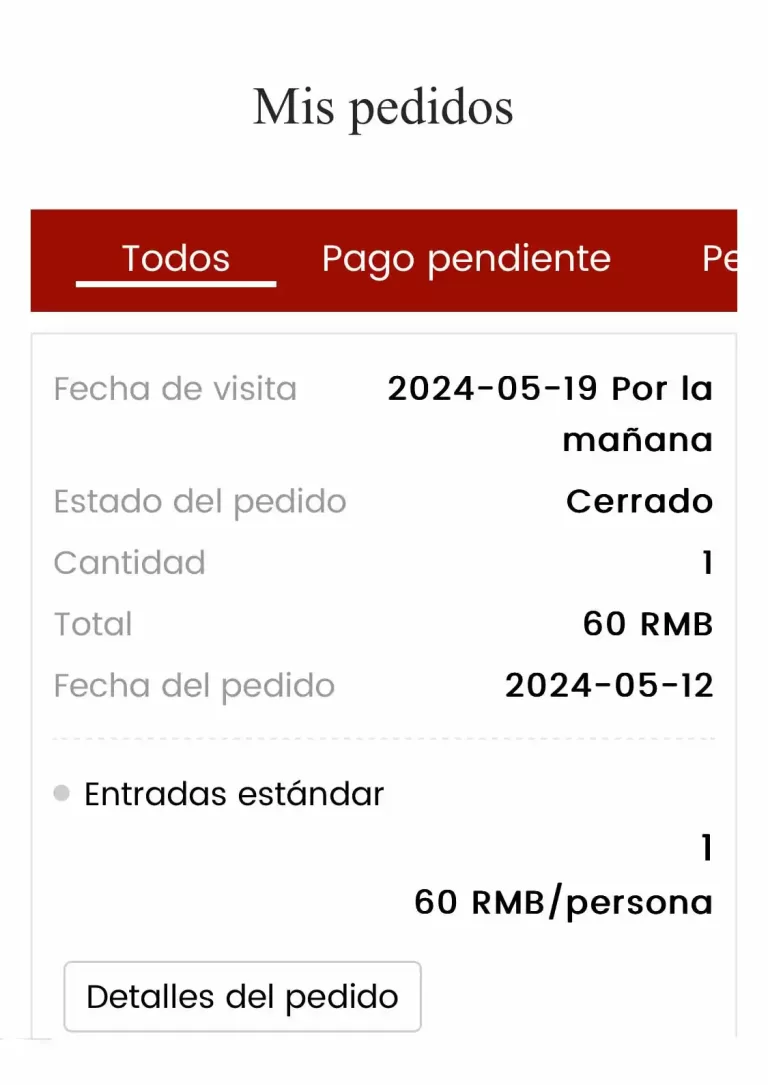 como comprar entradas ciudad prohibida pekin china