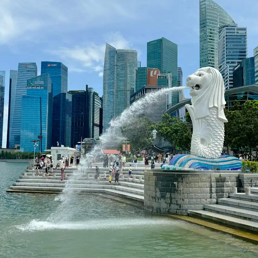 Estatua de Merlion - Guía Rápida de Singapur