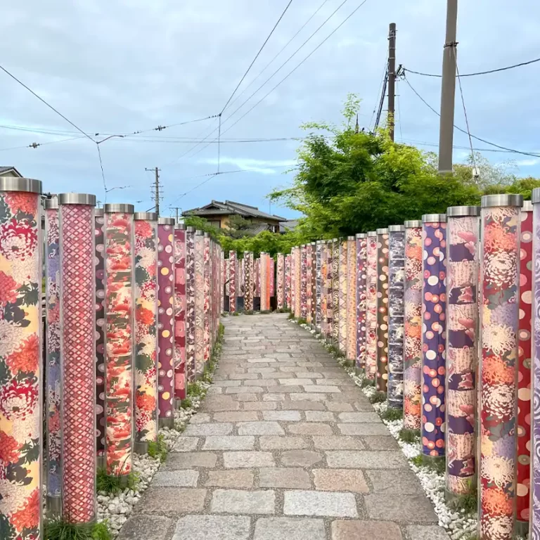 Bosque de los kimonos - Guia de Kioto Japon