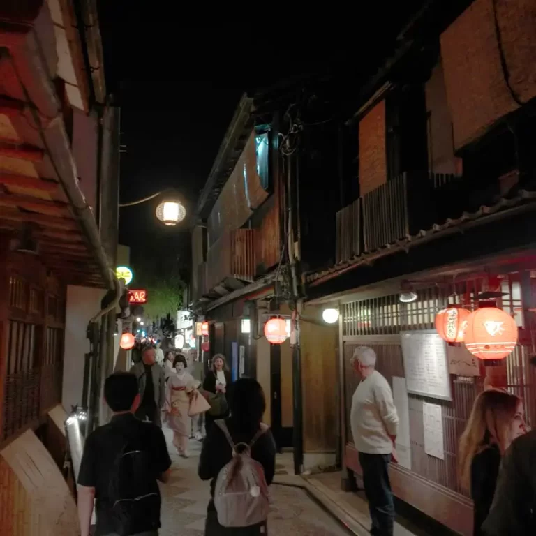 Callejón Pontocho - Que ver en Kioto
