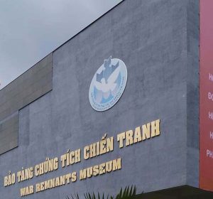 Museo de los vestigios de la guerra en Ho chi Minh